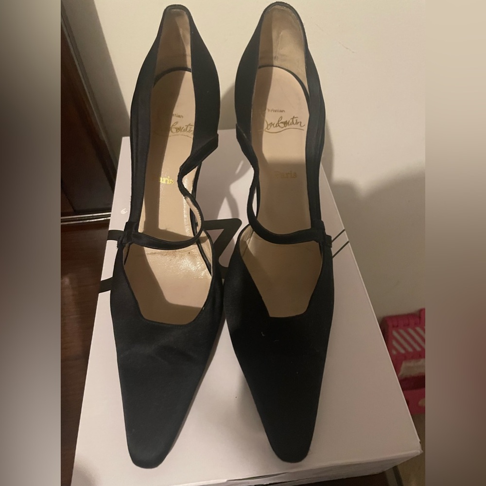 Christian Louboutin black heels
